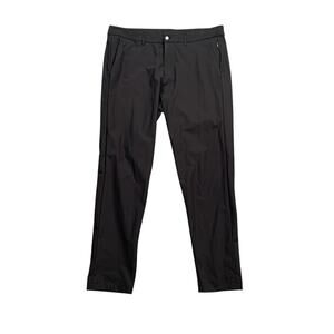Lululemon Pants Mens 36 Black Slim Fit Commission Warpstreme Golf Travel Chino